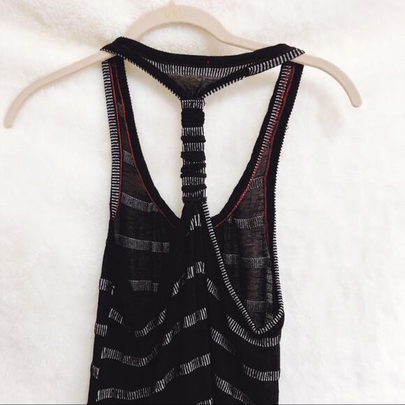 ENTI Black Striped Tank Top - Picture 7 of 8